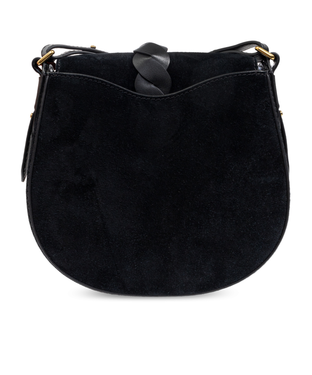 Isabel Marant Flap Shoulder Bagv In Black