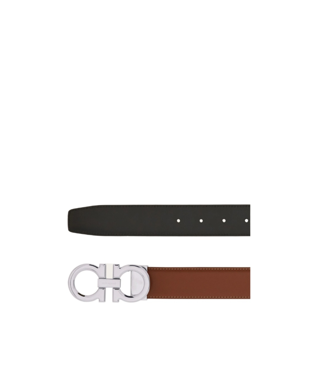 Ferragamo Reversible And Adjustable Gancini Belt