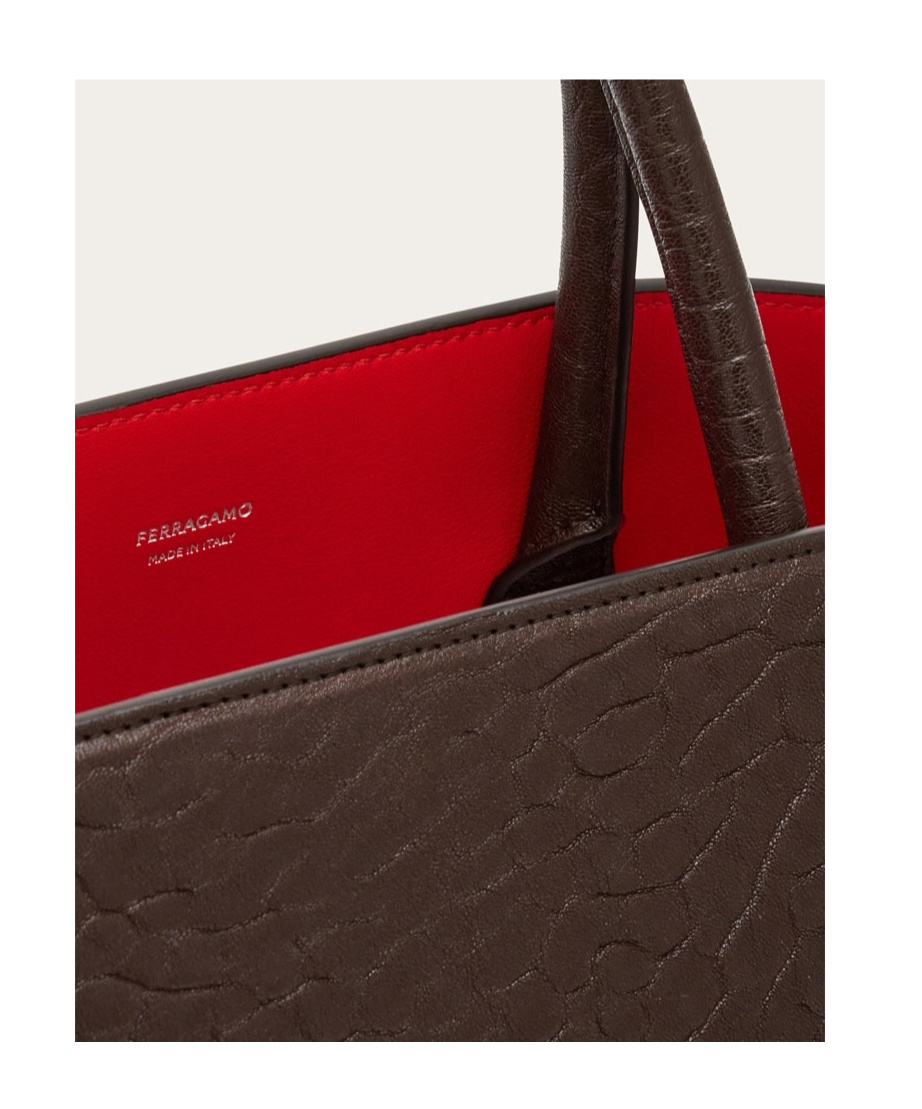 FERRAGAMO FERRAGAMO HUG LARGE TOTE BAG 