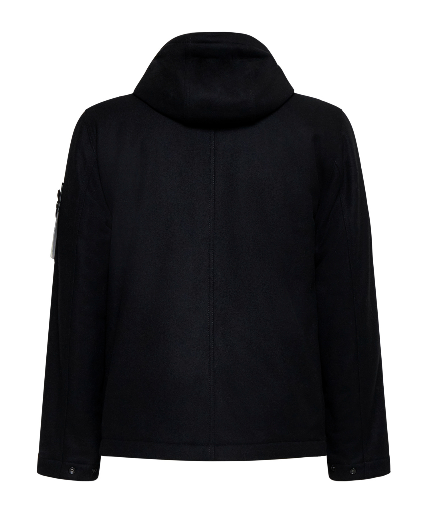 Stone Island Compass-badge Jacket In Black