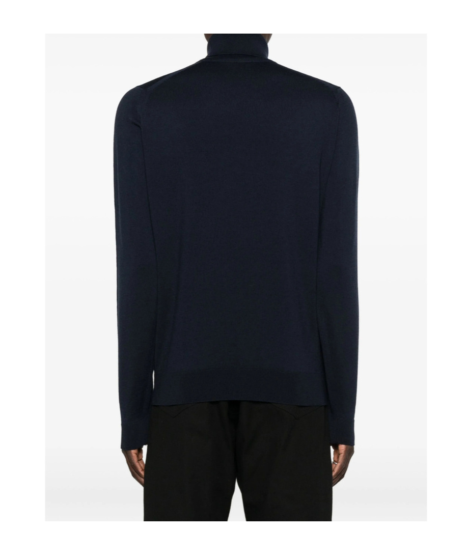 John Smedley Long-sleeved Sweater In Black