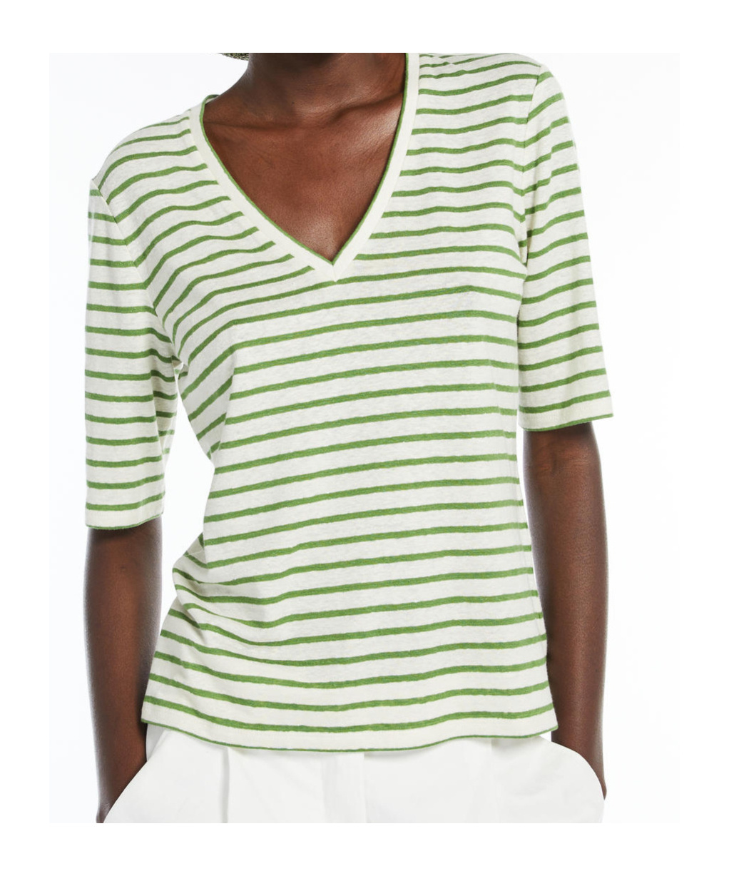 Weekend Max Mara Women's Opzione Body-top Top In Green