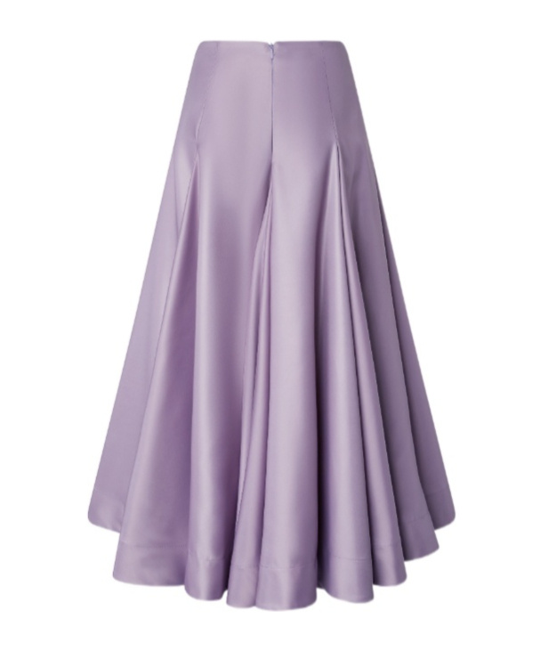 Pinko Midirock Mit Falten In Purple