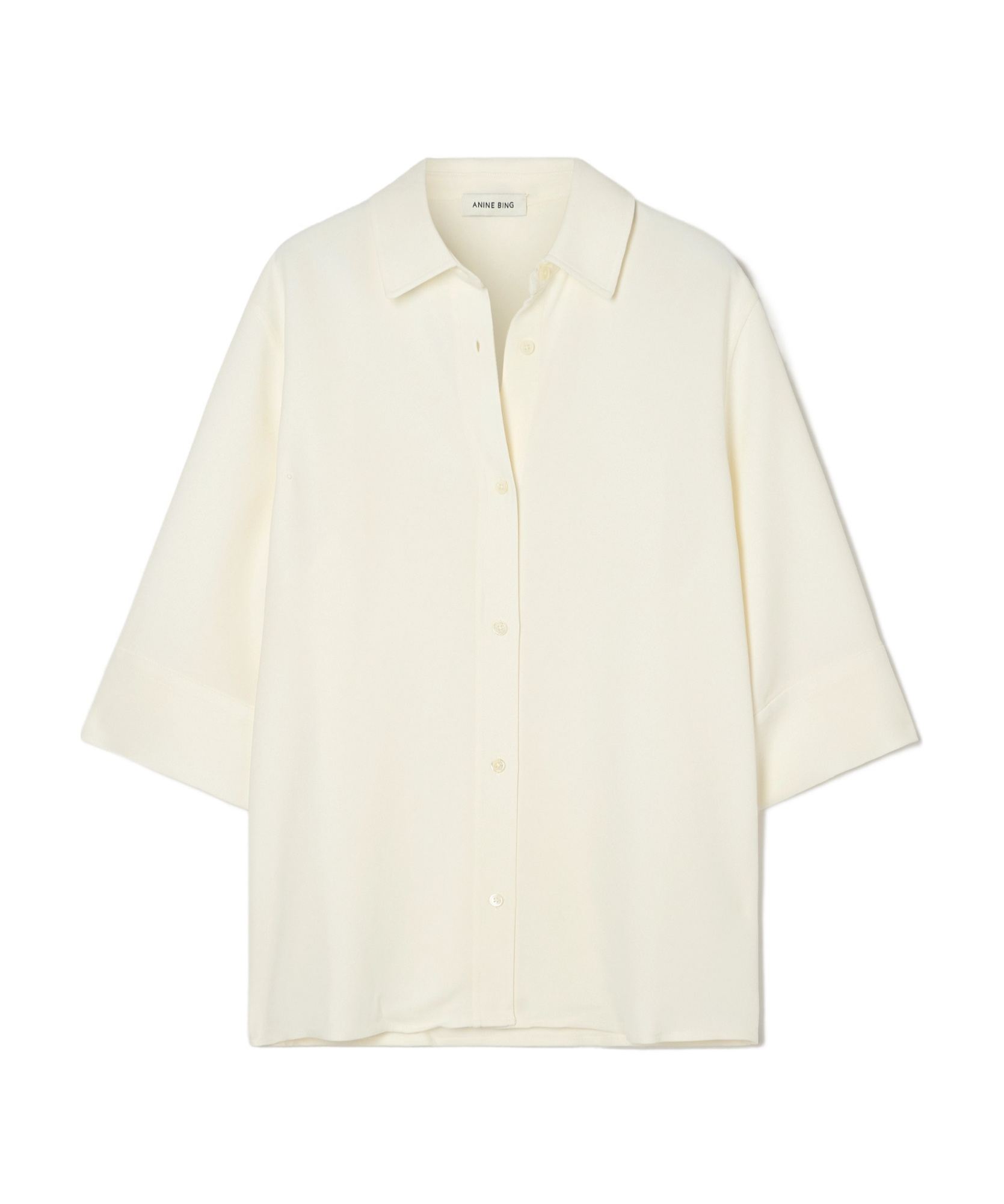 ANINE BING HALF-SLEEVE SHIRT