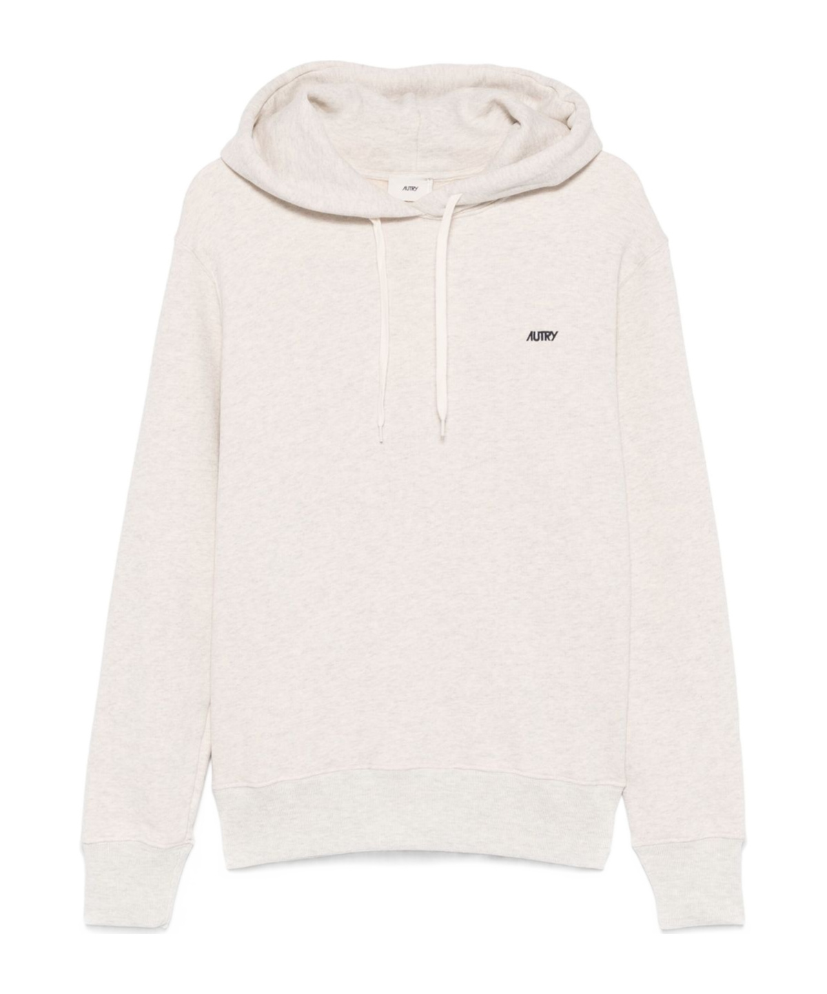 Shop Autry Embroidered-logo Hoodie In White