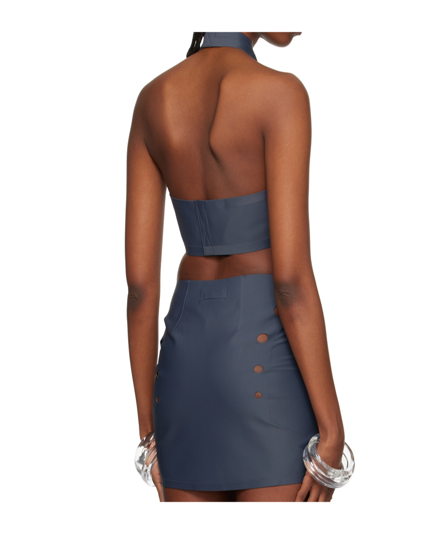 Jean Paul Gaultier Hollow Sling In Blue
