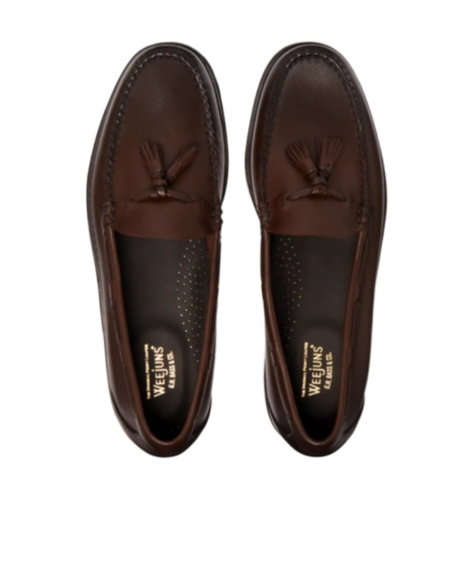 G.h. Bass & Co. Weejuns Larkin Tassel Loafers In Brown