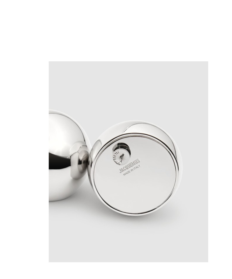 JACQUEMUS LES BOUCLES SALON STUD EARRINGS