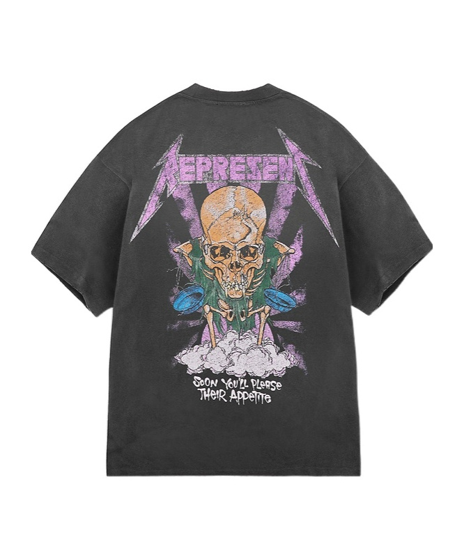 Represent Men's Metallica Justice Graphic T-shirt In Black