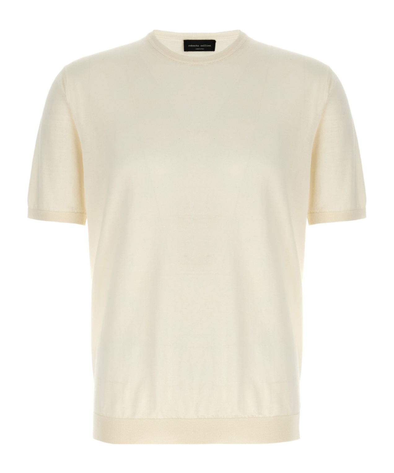 Roberto Collina Crew Neck Knitted T-shirt