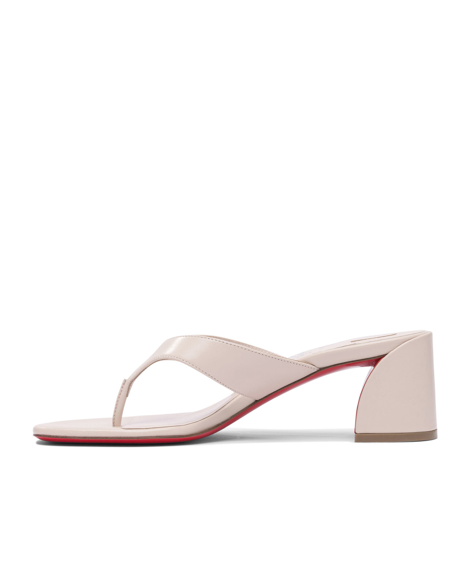 CHRISTIAN LOUBOUTIN FLIP-FLOP HIGH-HEELED SANDALS