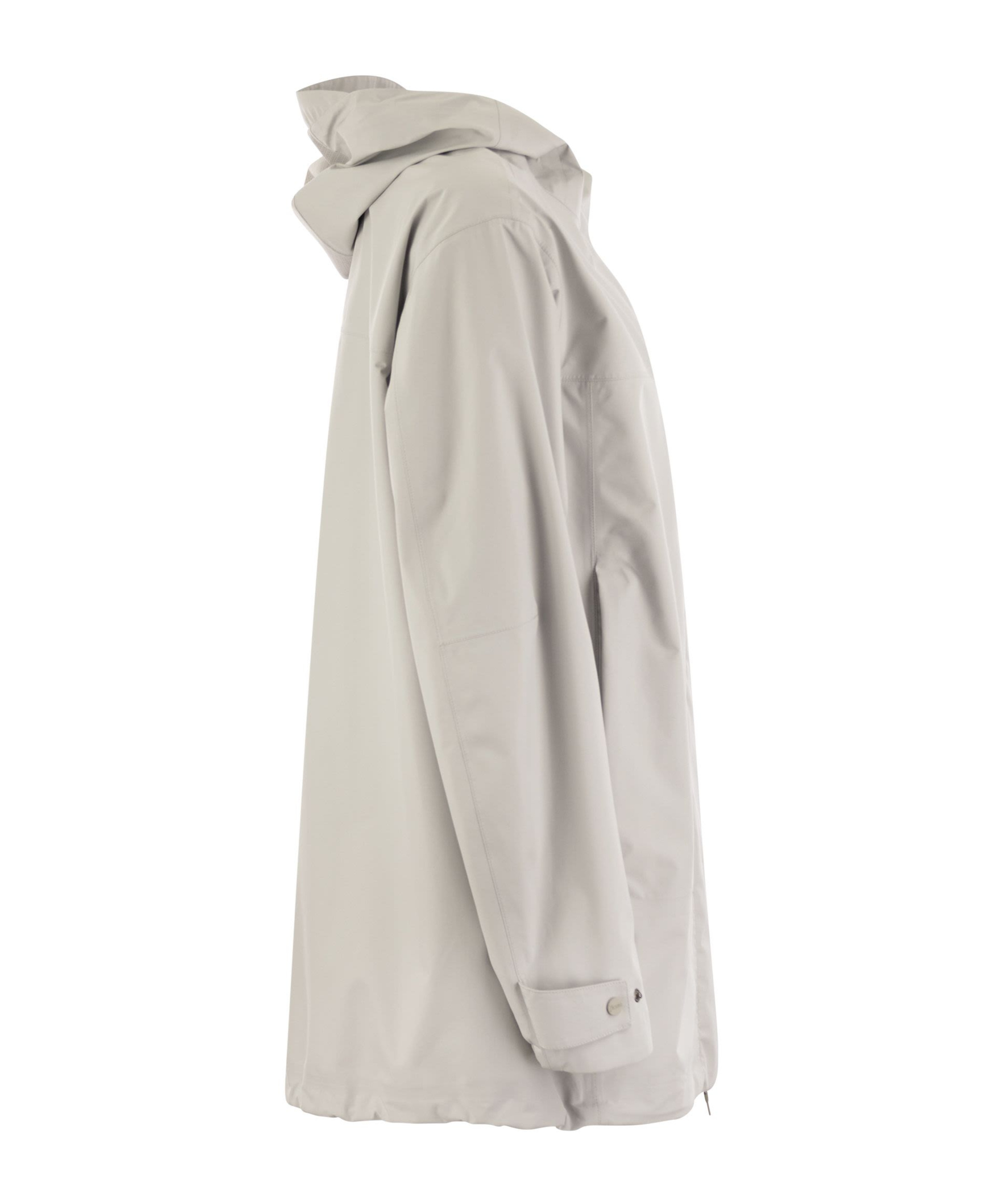 Herno Laminar Parka With Hood In White