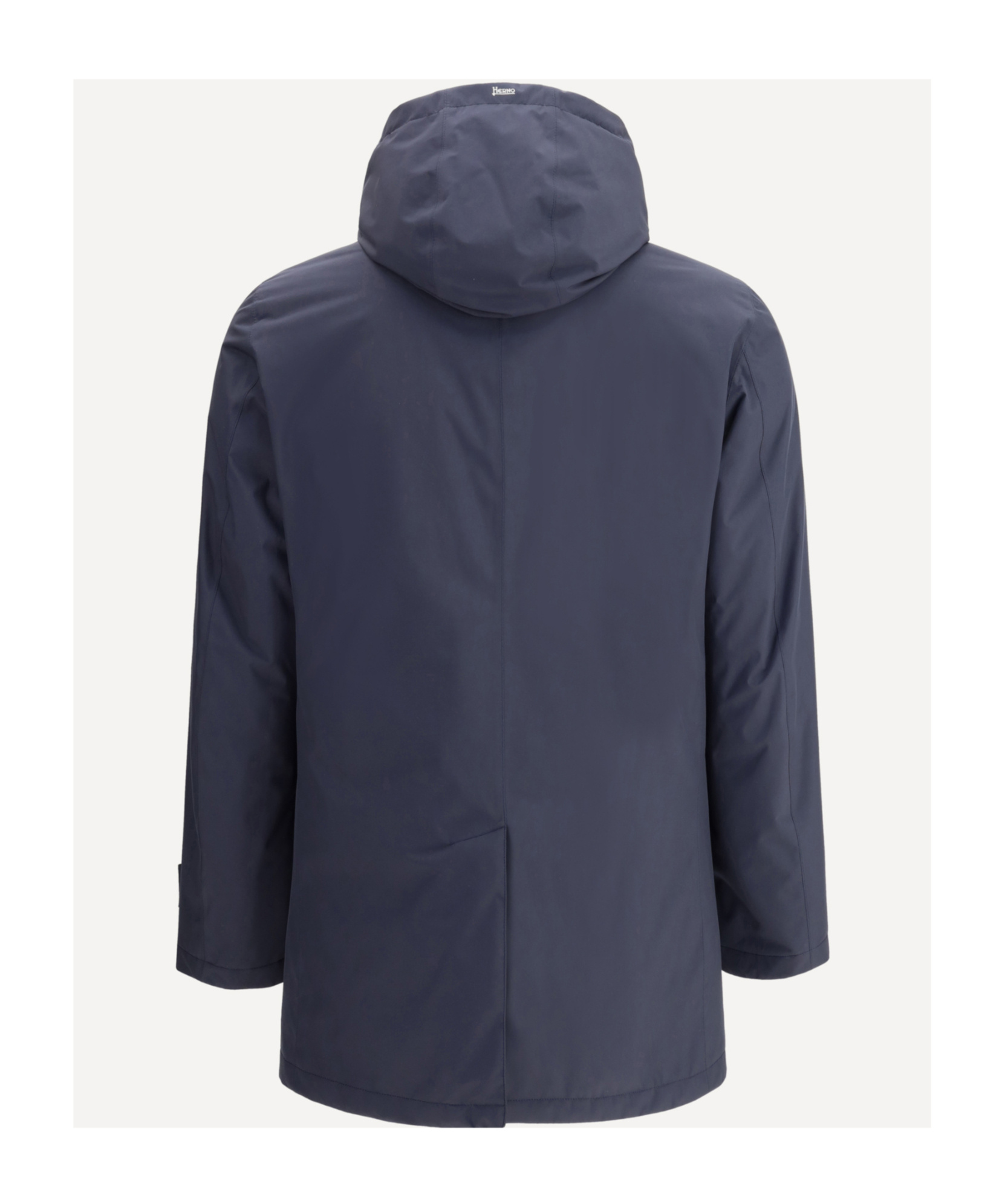 Herno Laminar Carcoat In 2 Layers Gore-tex In Blue