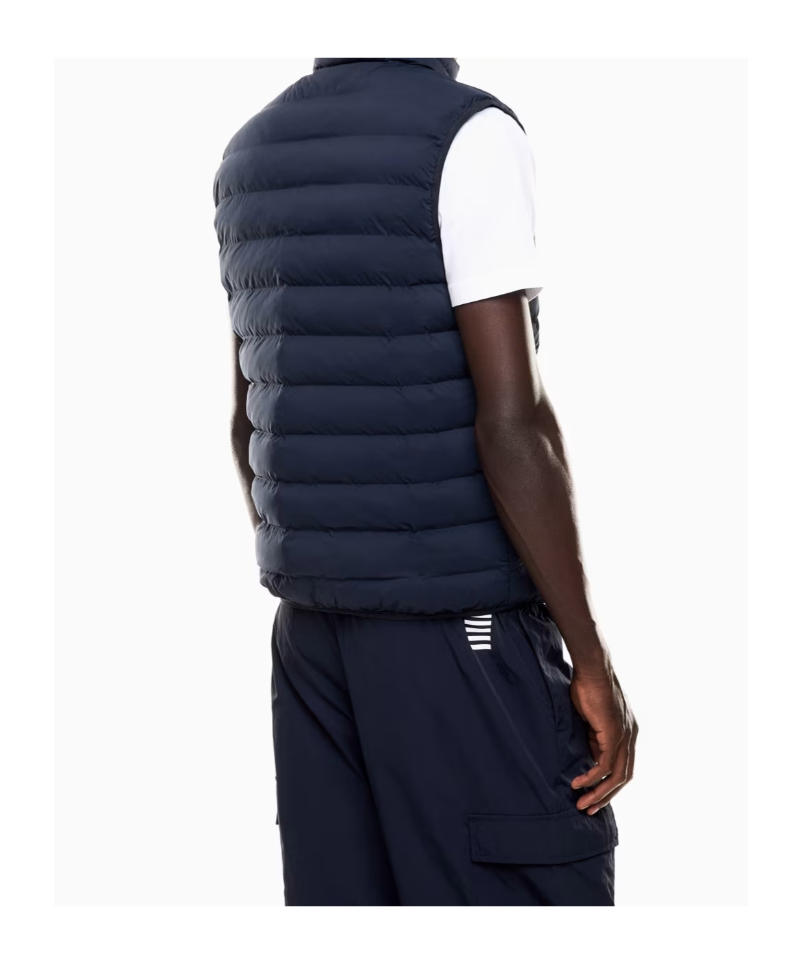 Ea7 Sleeveless Vest In Blue