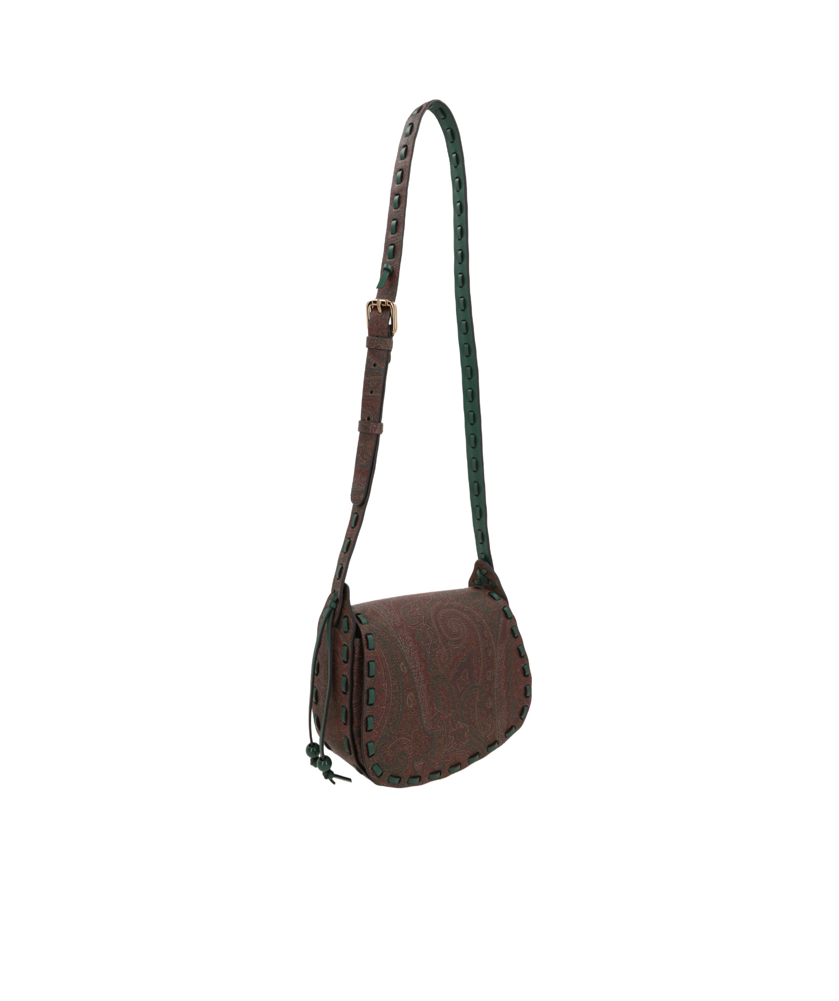 Etro Drya Arnica 1984 Shoulder Bag In Coated Canvas In Multicolor