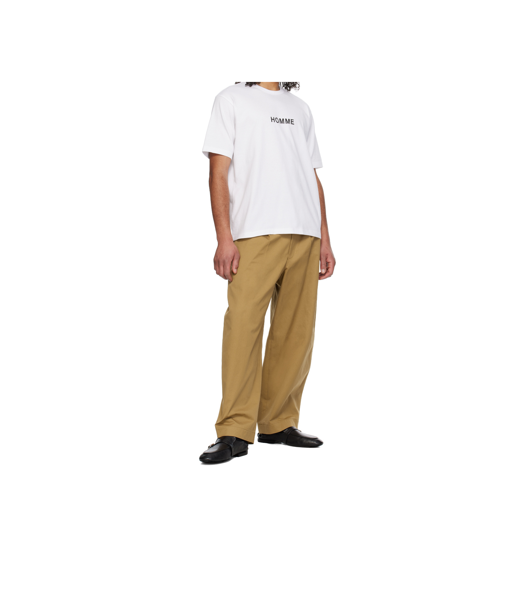 COMME DES GARÇONS BELT LOOPS SLACKS