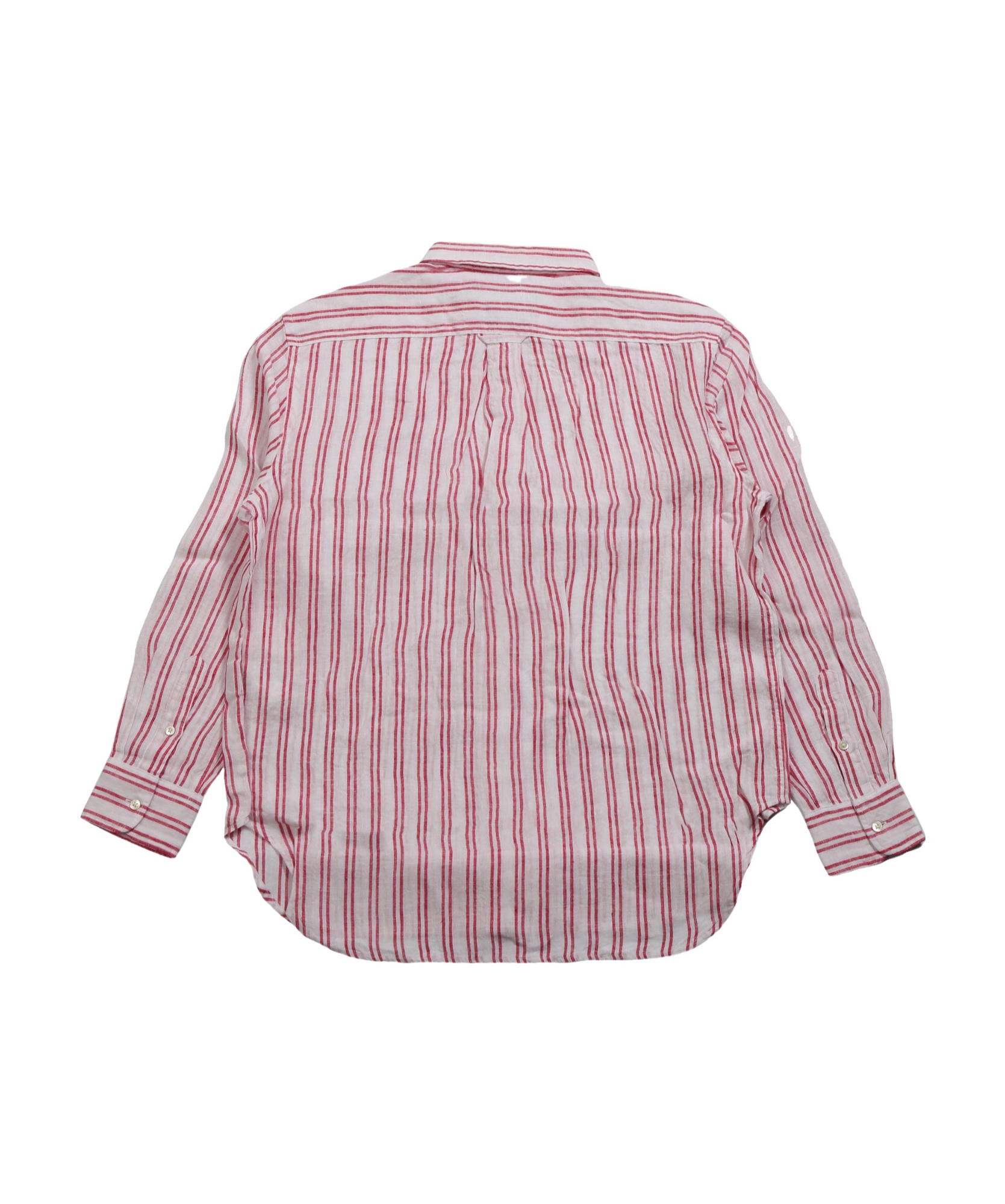Polo Ralph Lauren Oversize Fit Striped Linen Shirt In Multi