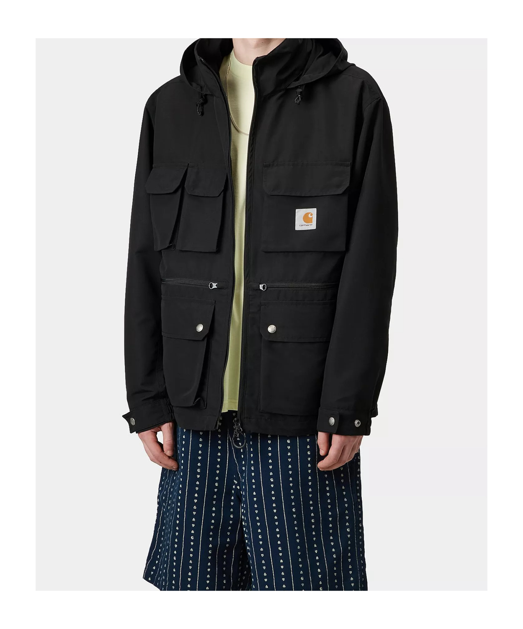 Carhartt Irwin Jacket In Black