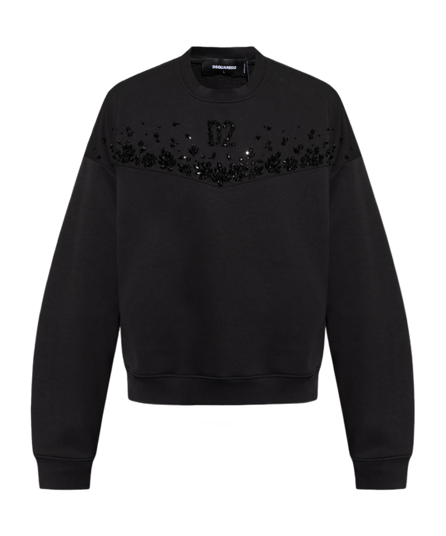 DSQUARED2 SEQUIN-EMBELLISHED SWEATSHIRT