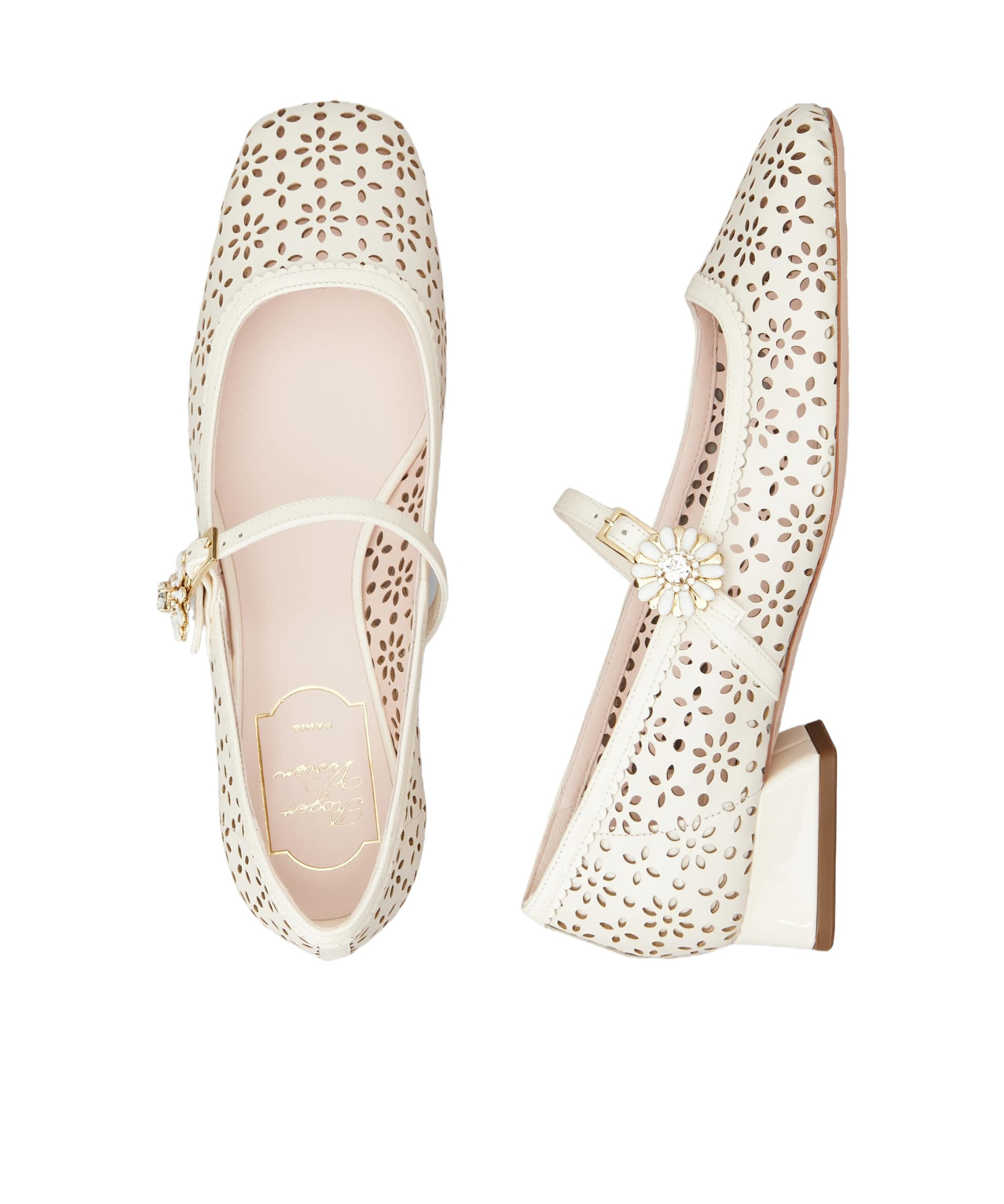 Roger Vivier Scarpe In Cream