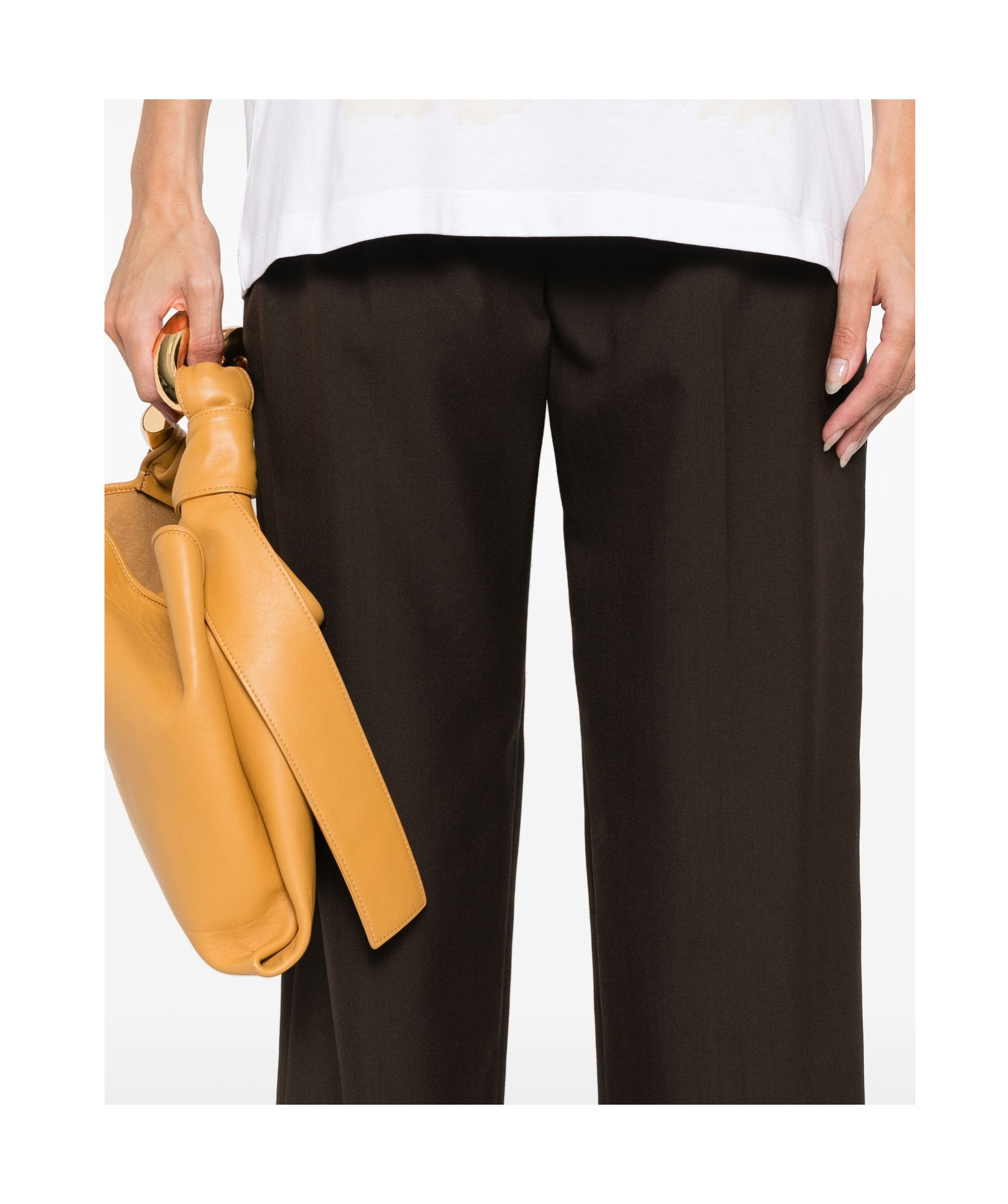 Marni Pleat-detail Trousers In Black