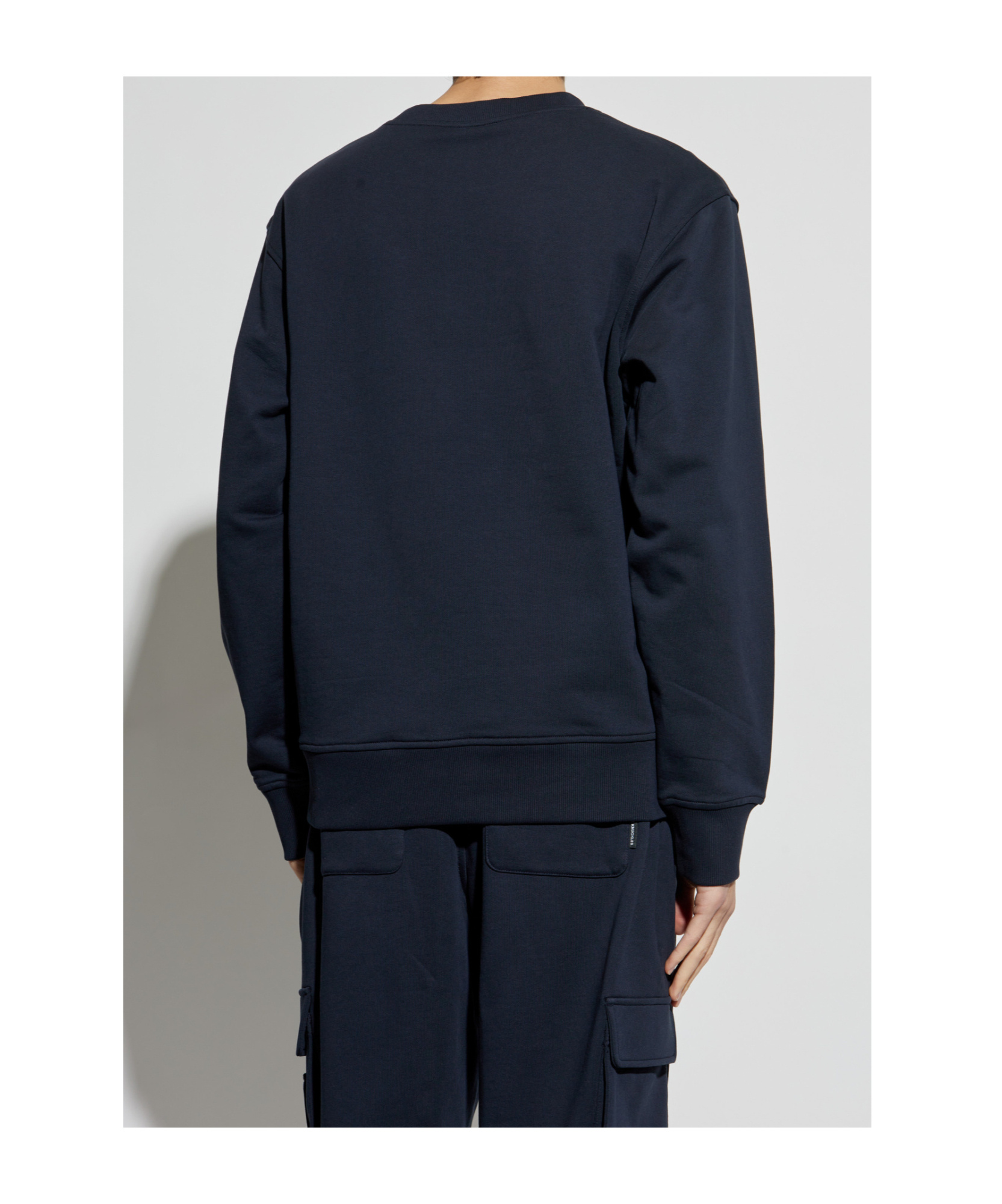 Moose Knuckles Long-sleeved Sweater In Black