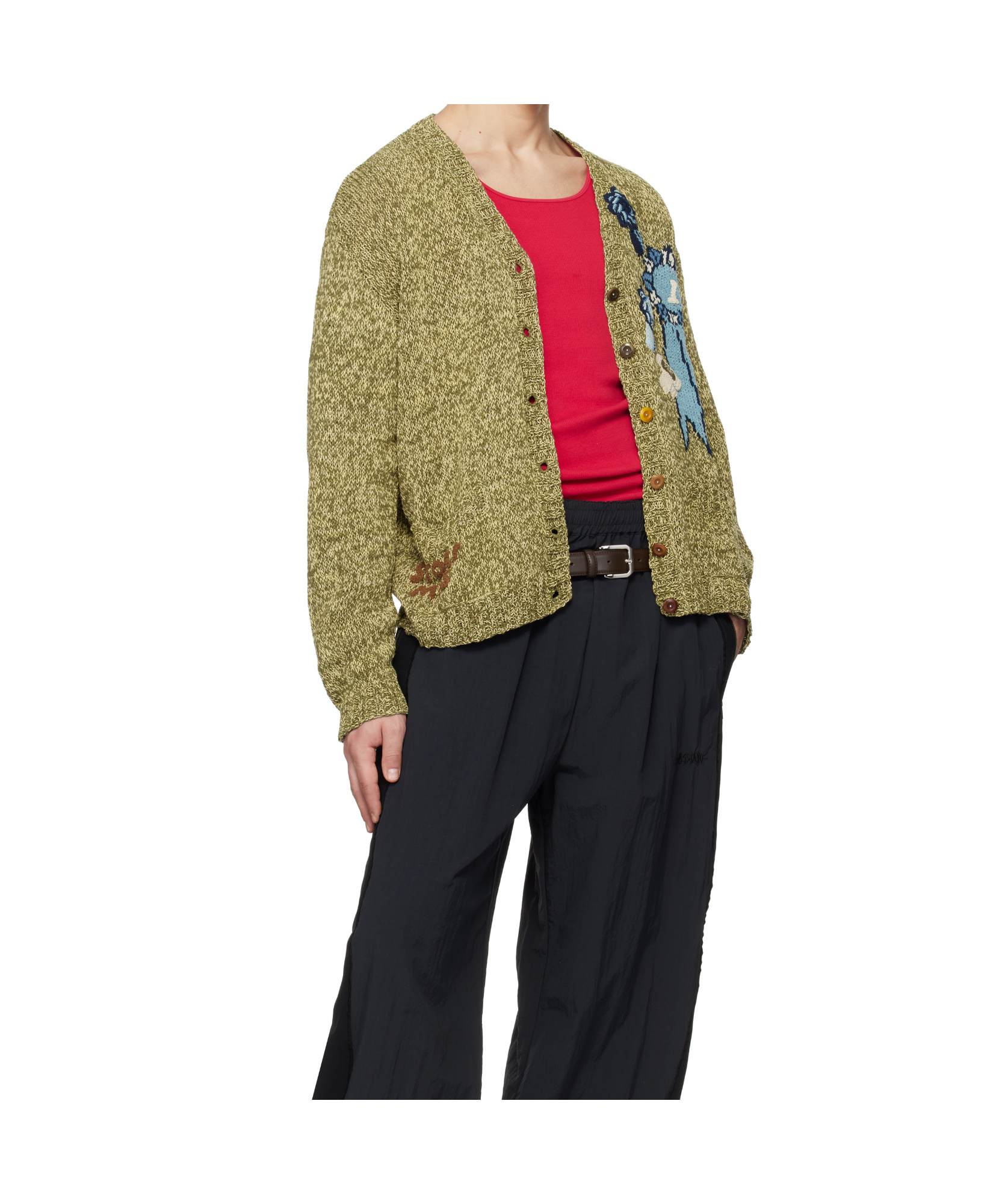 Story Mfg. Twinsun Cardigan In Green