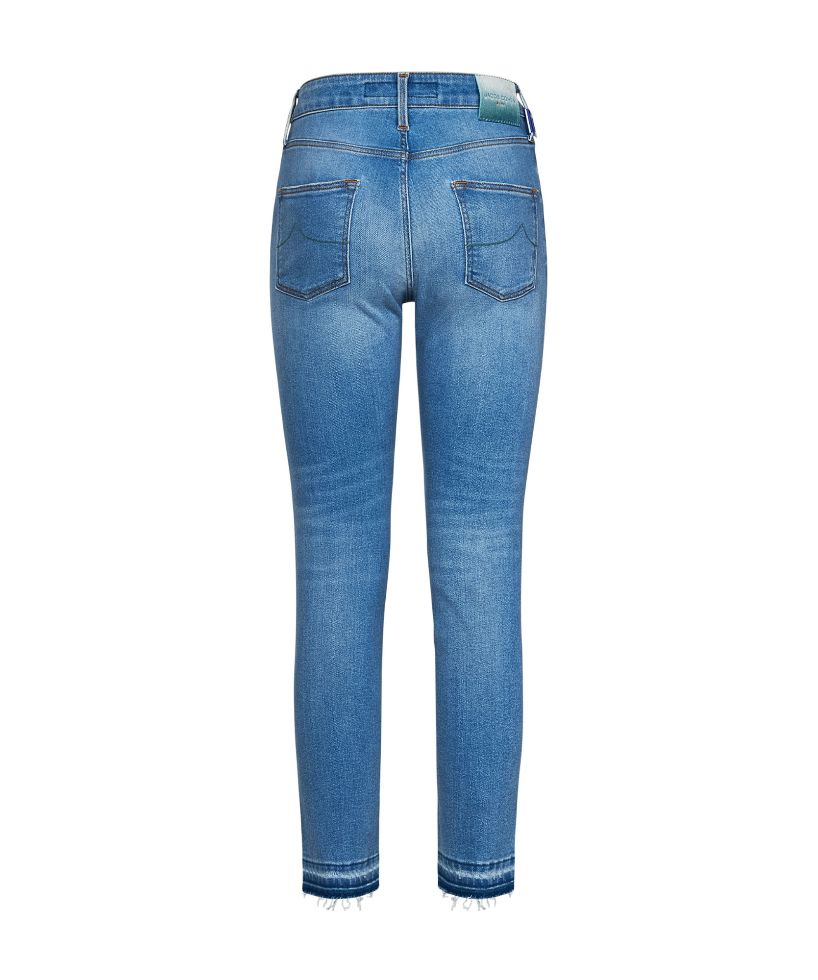 Jacob Cohen Belt-loop Jeans In Blue