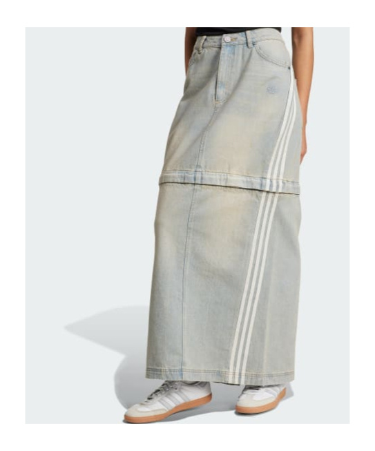 Shop Adidas Originals Adilenium Season 3 Skirt In Gray