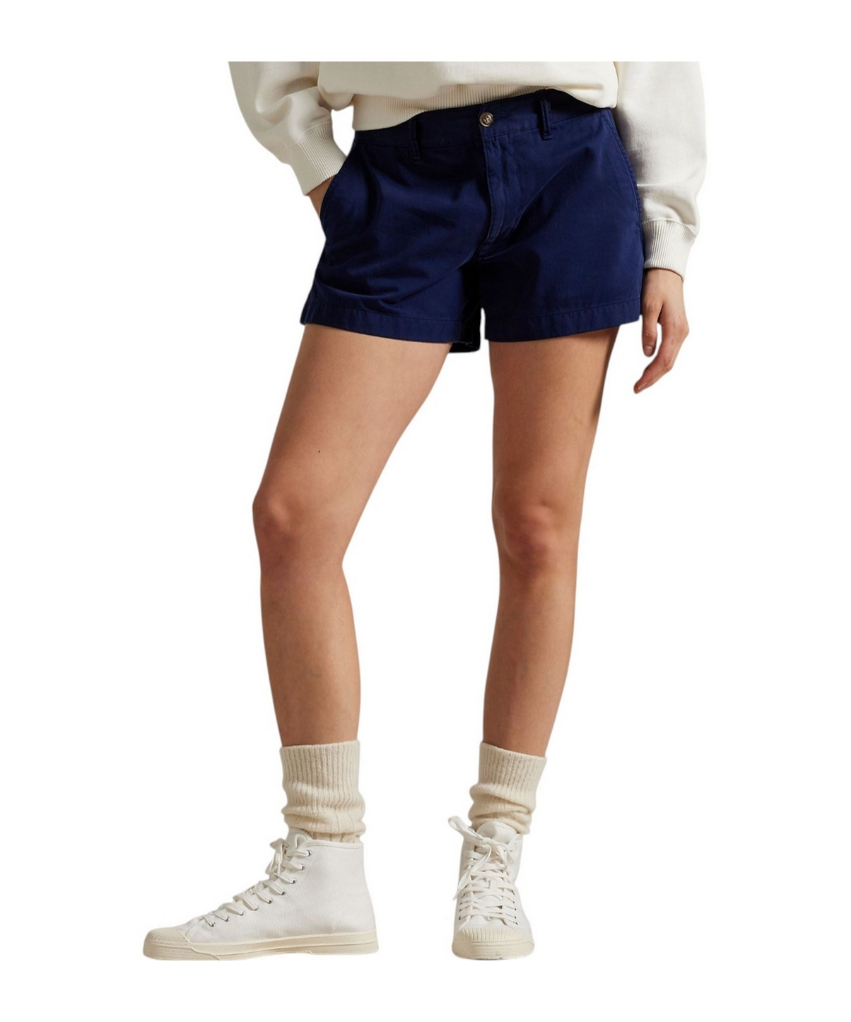 Polo Ralph Lauren Cotton Chino Shorts In Blue