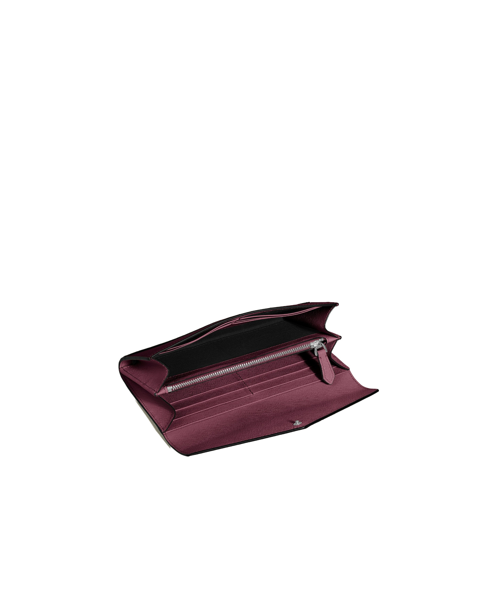 Montblanc Sartorial Continental Wallet In Blackcurrant Color