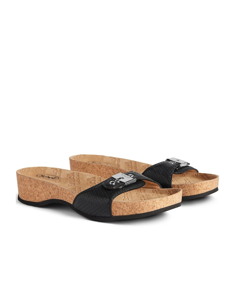 Balenciaga 40mm School Platform Sandals In Black