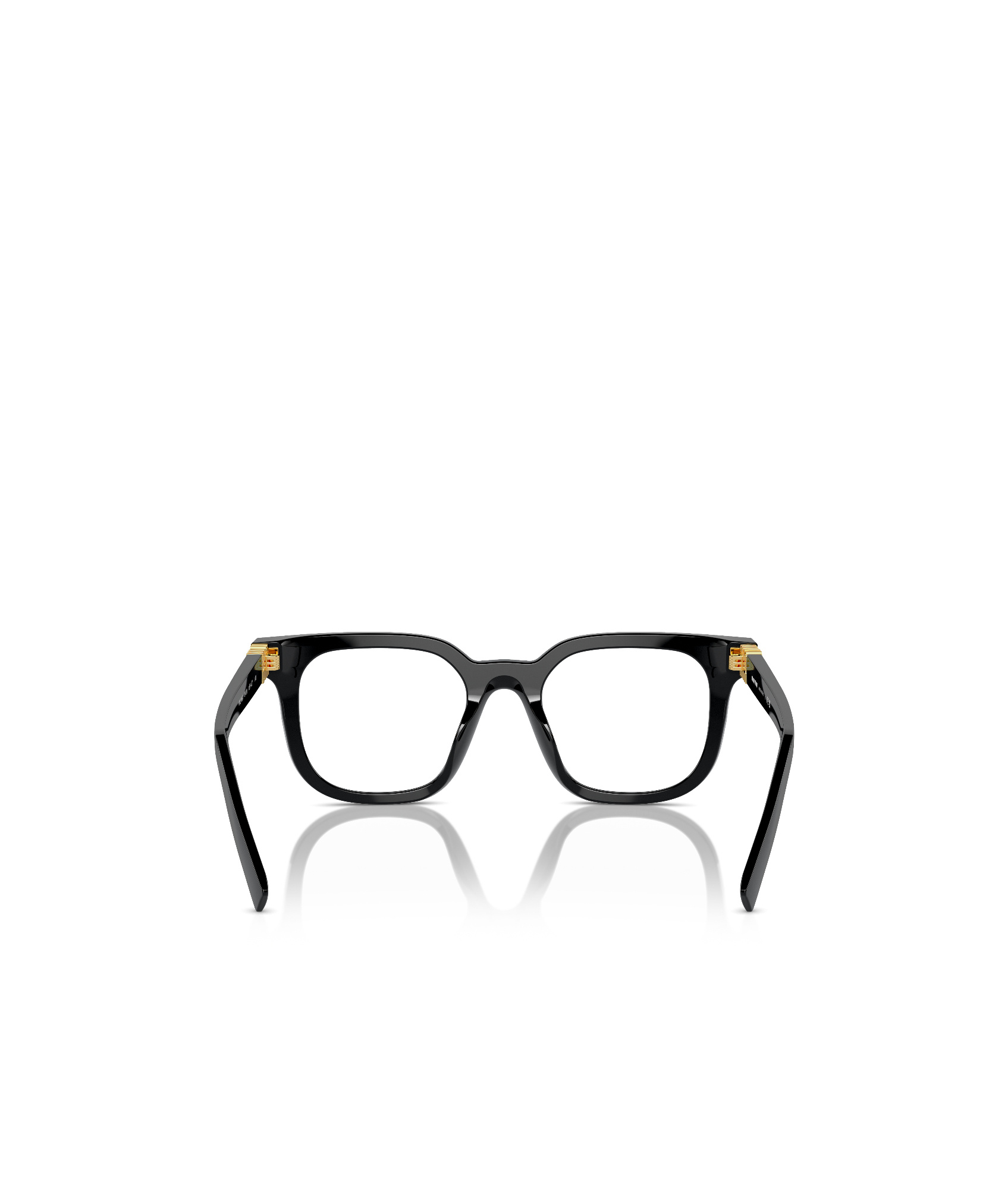 Miu Miu Logo Flat Mirror In Black