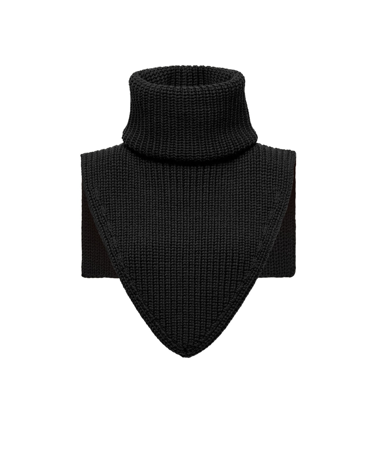 Moncler Wool Neck Warmer In Black