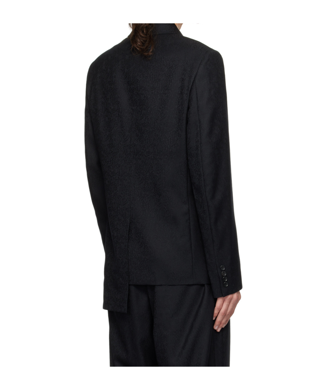 Comme Des Garçons Long-sleeved Suit Jacket
