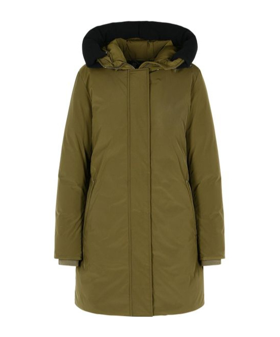 Woolrich Padded Parka In Green