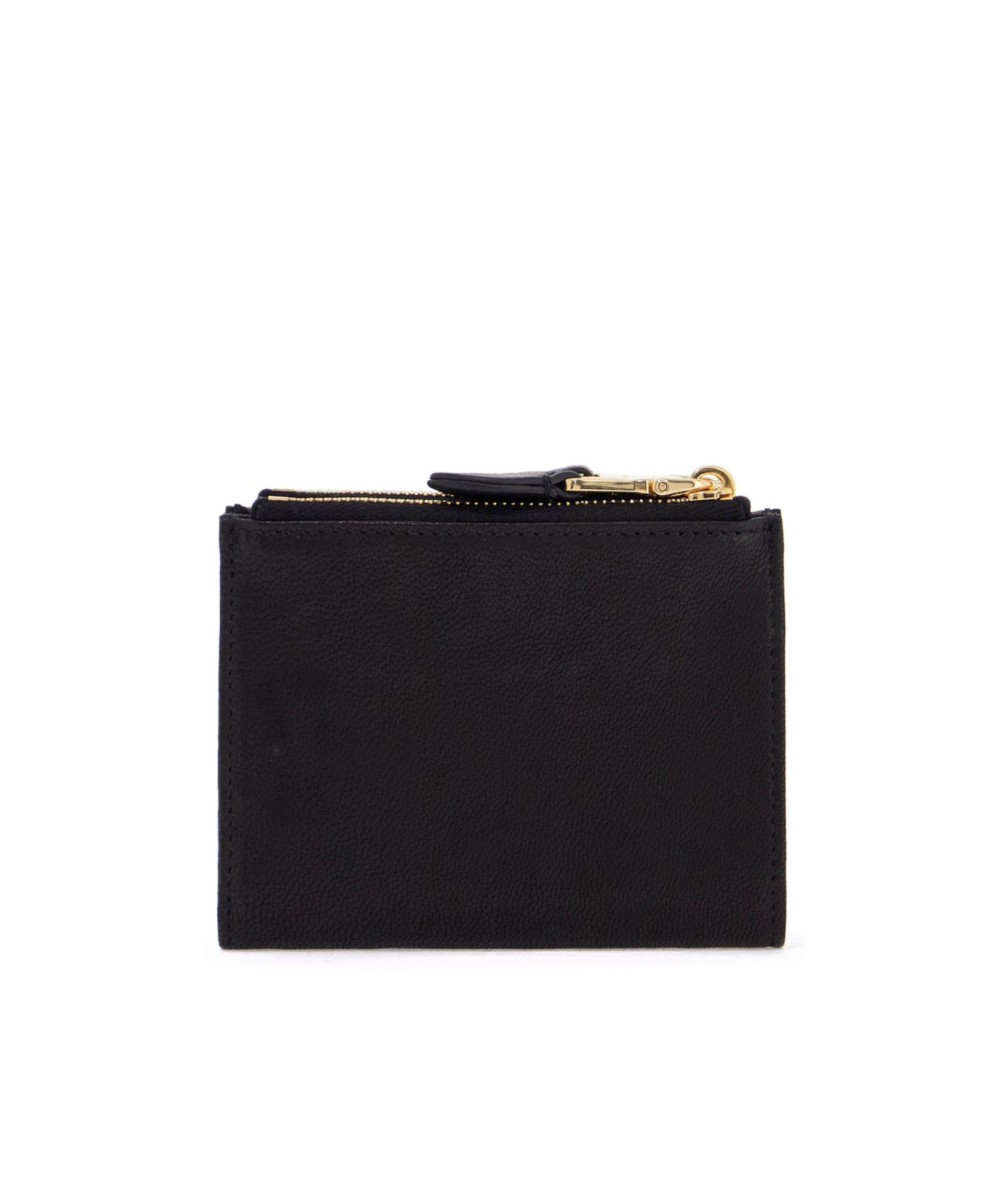 Miu Miu Double-fold Wallet In Black