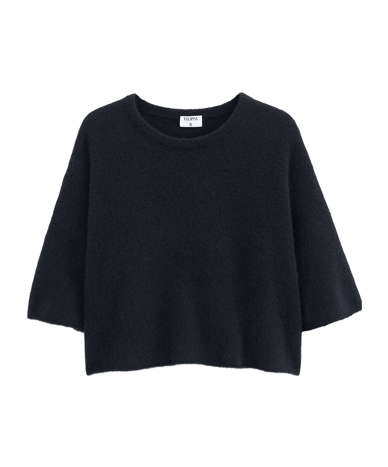 Filippa K Oversized Knitted Pullover In Black