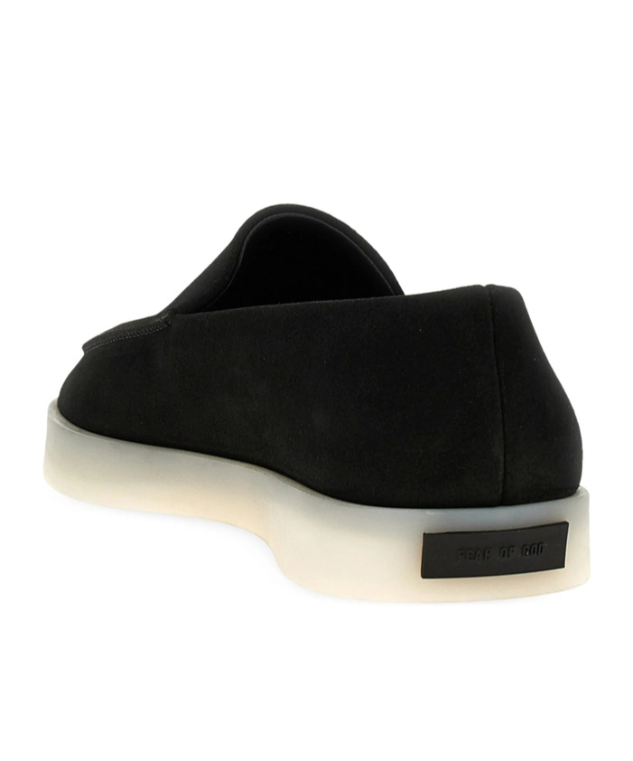 Fear Of God Suede Loafers In Black