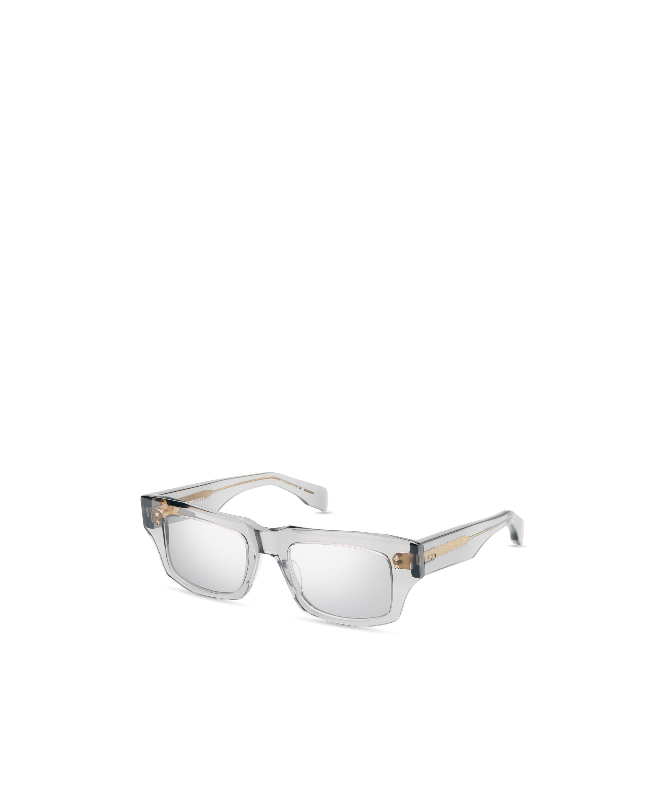 Dita Eyewear Rectangular Flat Mirror In White