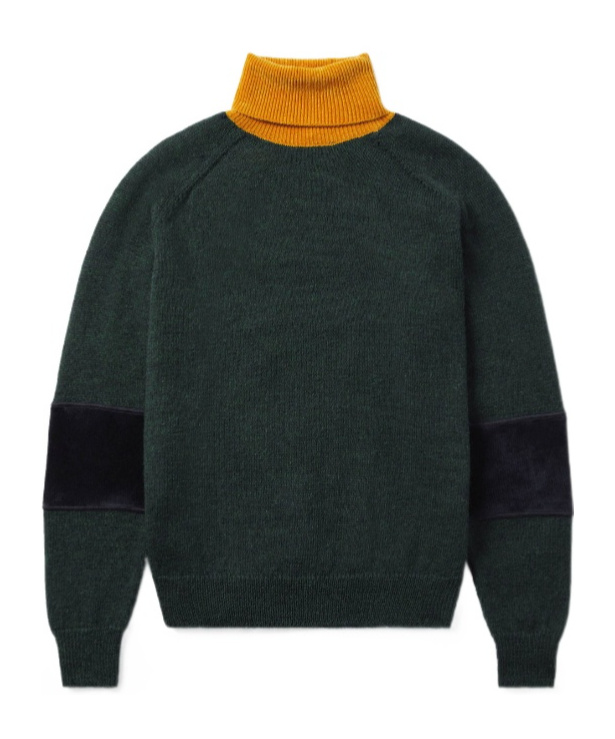 1989 Studio Roll-neck Sweater In Green
