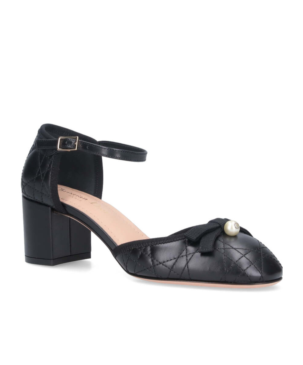Dior Logo High Heels In Black