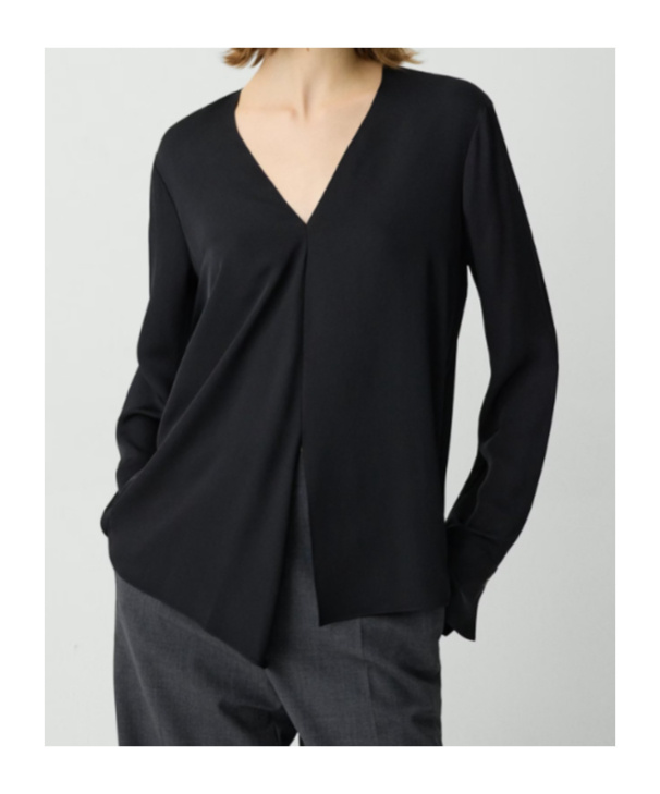 Theory Long Sleeve T-shirt In Black