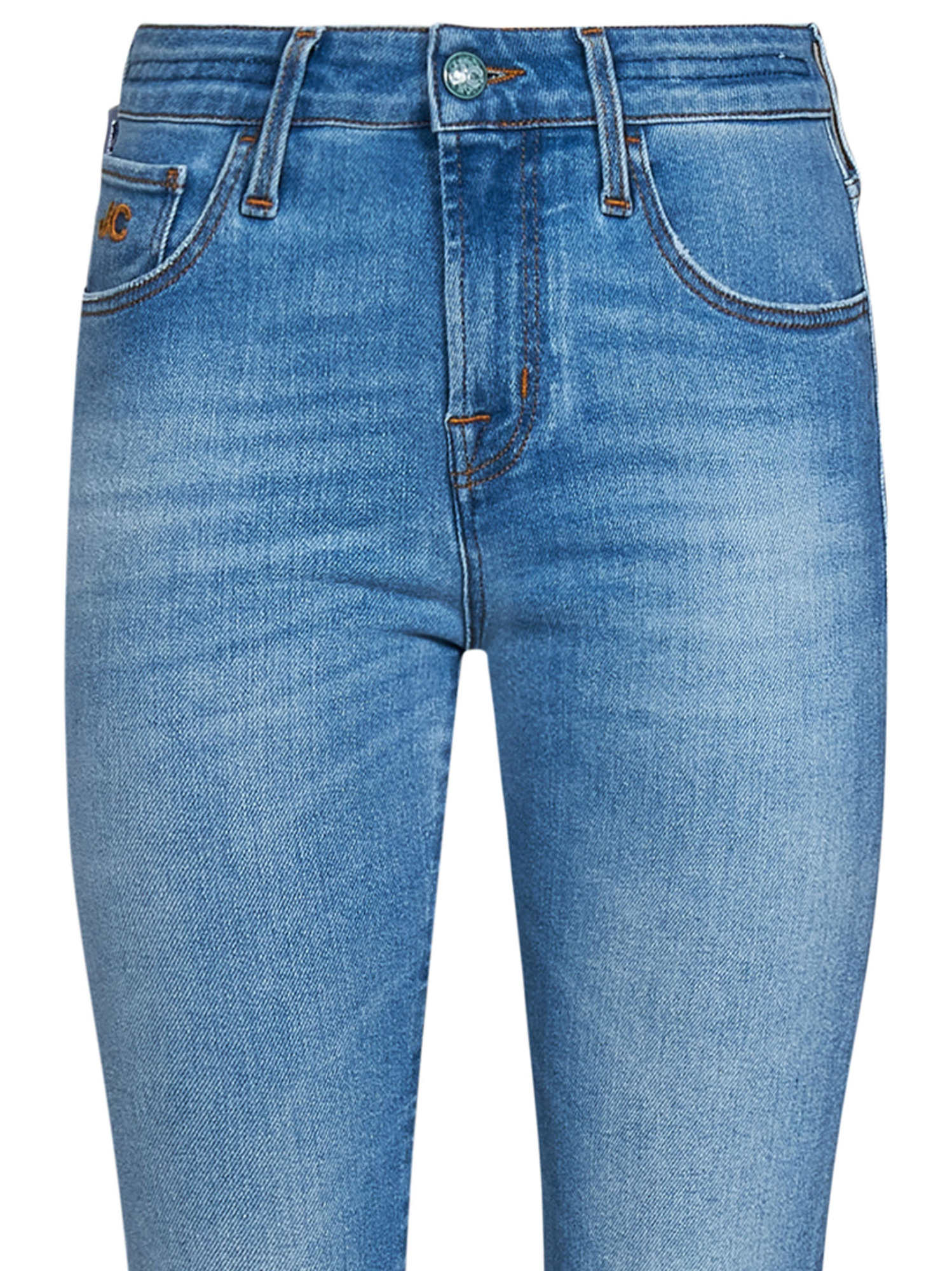 Jacob Cohen Belt-loop Jeans In Blue