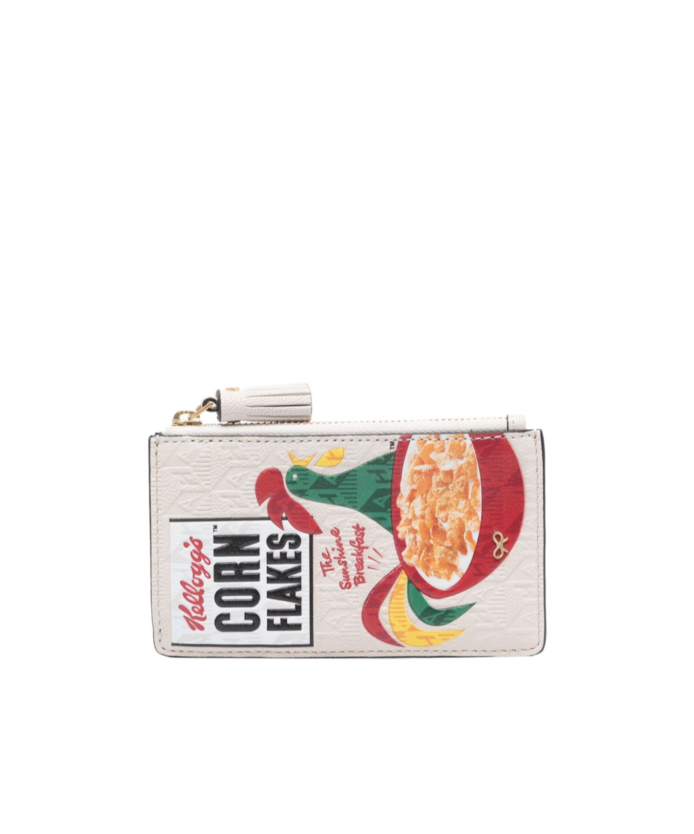 Shop Anya Hindmarch Corn Flakes Card Holder In Multicolor