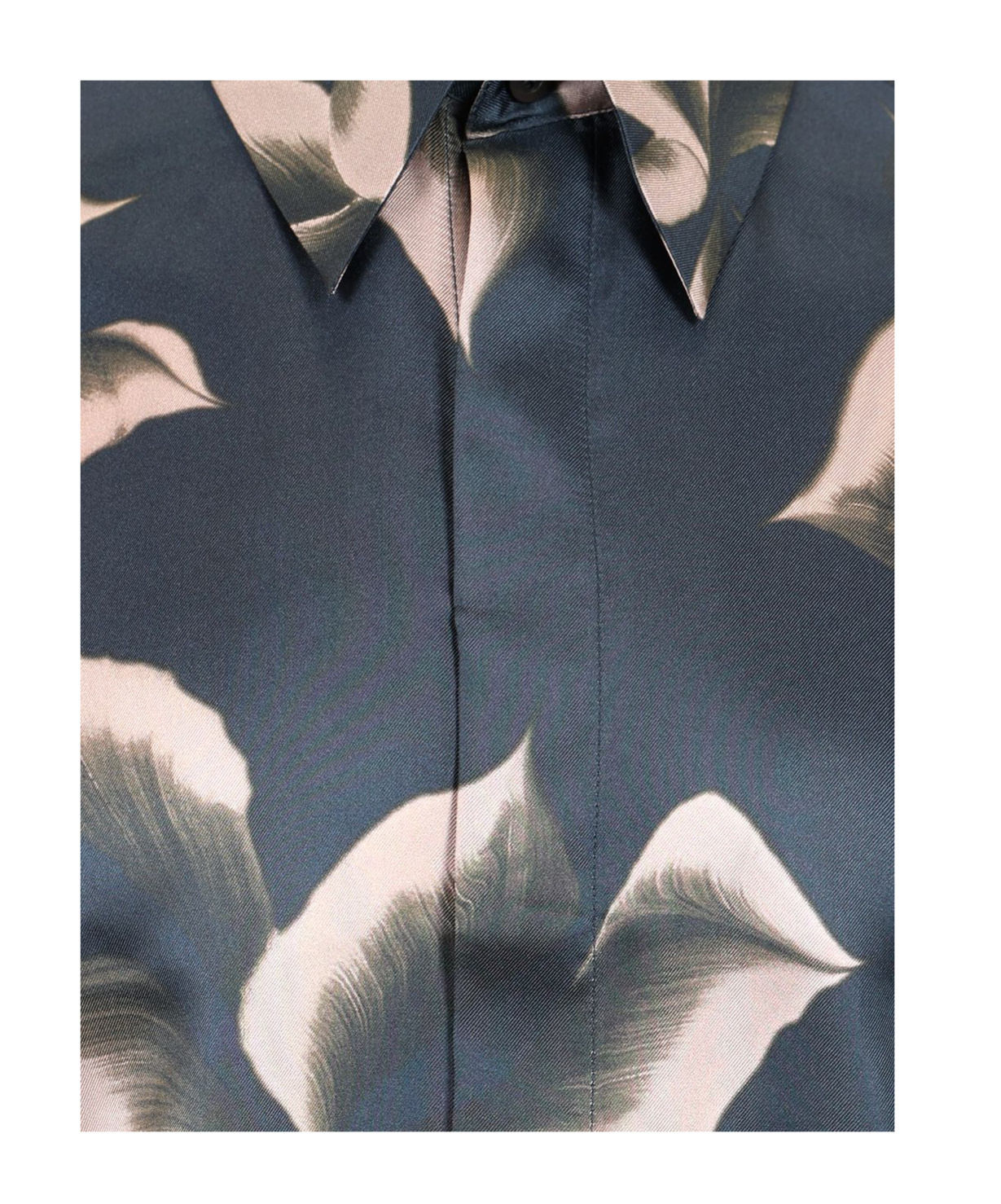 Dries Van Noten Carvies Shirt And Blouse Blue In Blue