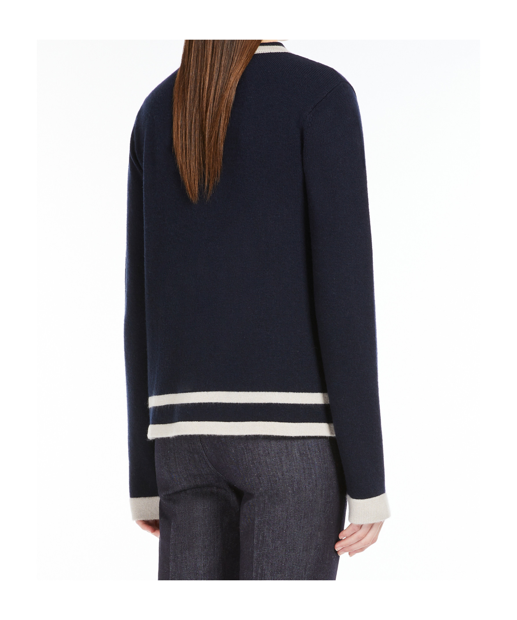 MAX MARA WOOL CASHMERE KNITTED CARDIGAN 
