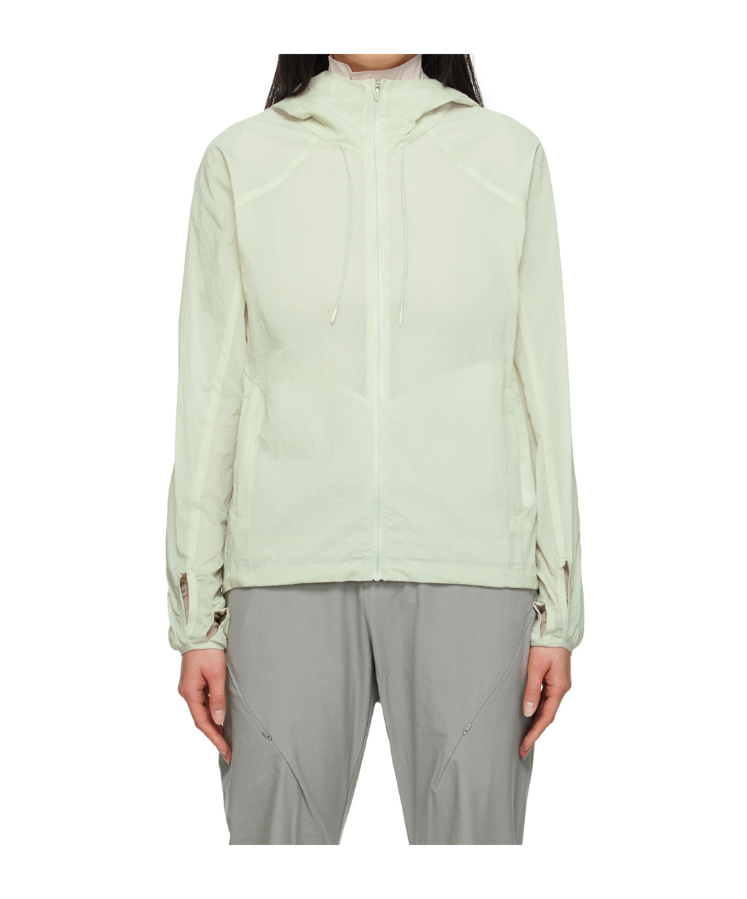 Post Archive Faction (paf) Gray Zip Jacket