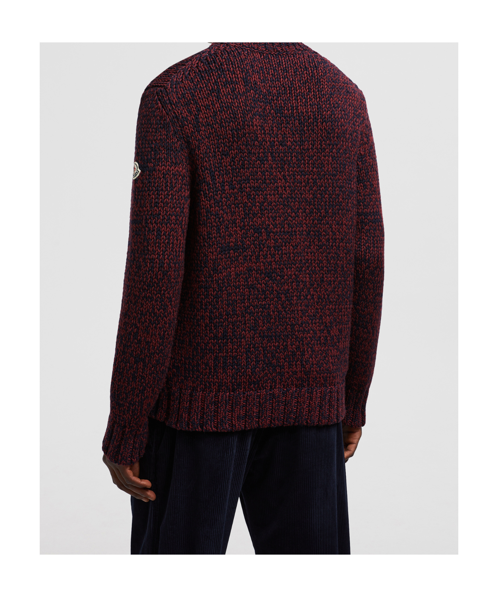 MONCLER MOULINÉ WOOL JUMPER