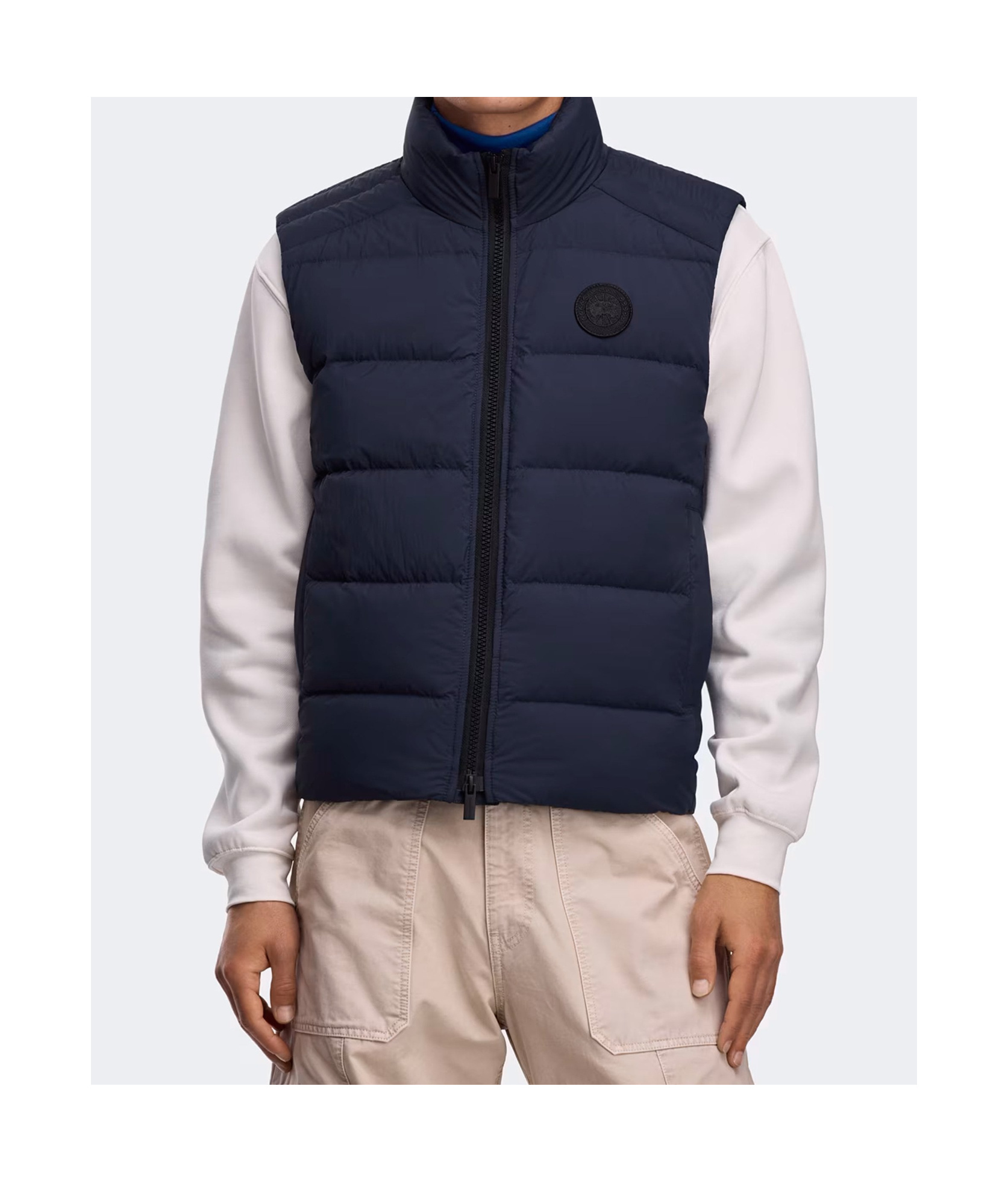 Canada Goose Crofton Vest Enduraluxe In Black
